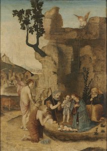 Klanění pastýřů, c. 1500. od Unbekannt