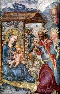 Klanění tří králů, c1360 1955 od Unbekannt