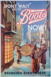 Reklama na Boots the Chemists, 1924 od Unbekannt