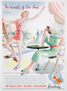 Reklama na barvy McCallum, 1937 od Unbekannt