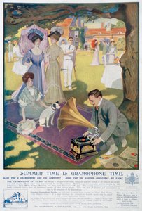 Reklama na Gramophone and Typewriter Co, 1907 od Unbekannt