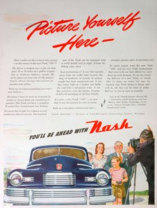 Reklama na auto Nash 600, 1946 od Unbekannt