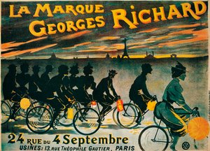 Reklama na kola Georges Richard, c1900 od Unbekannt