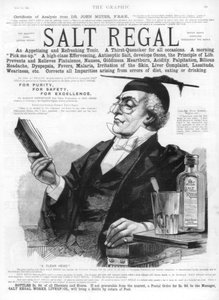 Reklama na tonikum Salt Regal, 1890 od Unbekannt
