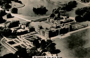 Letecký pohled na palác Blenheim, 1939 od Unbekannt