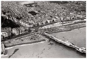 Letecký pohled na Brighton, Sussex, ze Zeppelinu, 1931 1933 od Unbekannt