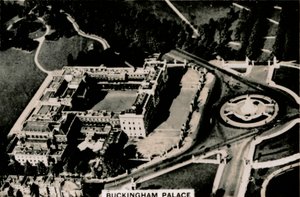 Letecký pohled na Buckinghamský palác, 1939 od Unbekannt