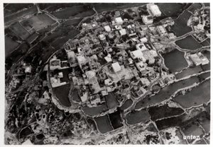 Letecký pohled na výšiny kolem Jeruzaléma, Palestina, ze Zeppelinu, 1931 1933 od Unbekannt