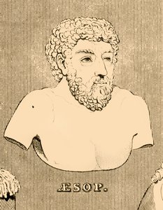 Ezop, c620-564 př.nl, 1830. od Unbekannt