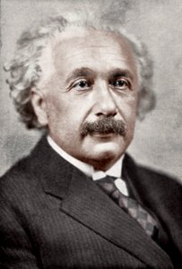 Albert Einstein, německo-švýcarský matematik a teoretický fyzik, c 1930 od Unbekannt