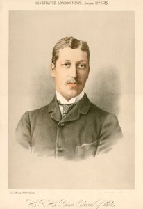 Albert Victor, vévoda z Clarence, 1885 od Unbekannt