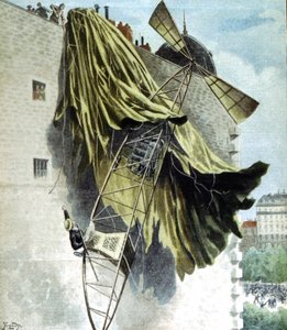 Alberto Santos-Dumont 1873-1932 brazilský aeronaut, neúspěšný pokus o Deutsch Prize od Unbekannt
