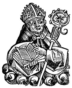 Albertus Magnus c1200-1280 dominikánský mnich německého původu, 1493 od Unbekannt