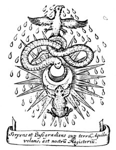 Alchymistická symbolika, 1652 od Unbekannt