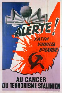 Pozor!, pro rakovinu stalinistického terorismu, c1940-1953 od Unbekannt