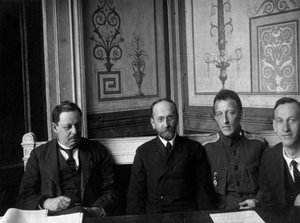 Alexander Blok, ruský básník, c1917-1921 od Unbekannt