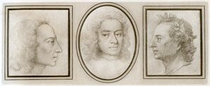 Alexander Pope, anglický básník a satirik, 18. století 1906 od Unbekannt