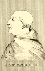 Alexandr VI., 1431-1503, 1830. od Unbekannt