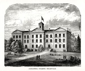 Alexandra College, Belleville, Ontario, Kanada, 19. století od Unbekannt