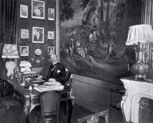 Alexandre Duval, majitel francouzské restaurace a společenská osobnost, 1900 od Unbekannt