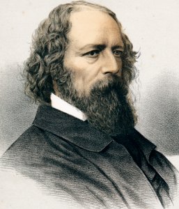 Alfred Tennyson, první baron Tennyson, anglický básník, c1880 od Unbekannt