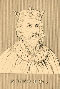 Alfred, c847-899, 1830. od Unbekannt