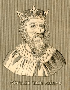 Alfréd Veliký, c847-899, 1830. od Unbekannt
