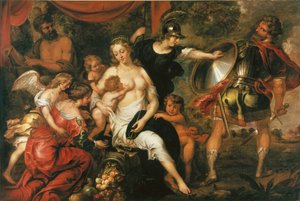 Alegorie míru, c. 1650 od Unbekannt