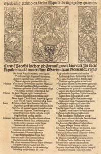 Alegorie Orla a císaře Maxmiliána I., 1497. od Unbekannt