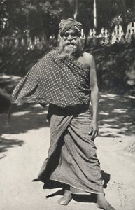 Alter singhalesiscer Arbeiter aus Kandy, 1926 od Unbekannt