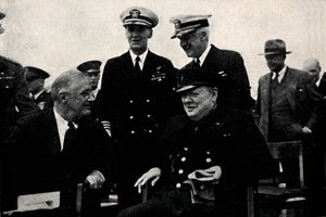 Americký prezident a britský premiér, 14. srpna 1941, 1945. od Unbekannt
