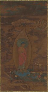 Amitabha vítá duši v ráji, dynastie Ming, 16.–17. století. od Unbekannt