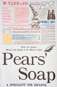 Reklamní stránka na Vánoce, 1882 od Unbekannt