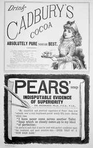 Reklamní stránka na Vánoce, 1890. od Unbekannt