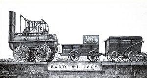 Motorová lokomotiva, kterou jsem postavil George Stephenson od Unbekannt