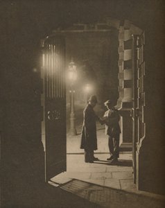 Incident v The Yard v malých hodinách, c1935. od Unbekannt