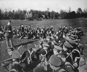 Přednáška pod širým nebem v Parks, Oxford, 1915 od Unbekannt