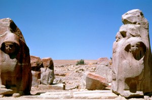 Starověké místo poblíž Alaca Huyuk, Egypt, c1350 př.nl od Unbekannt