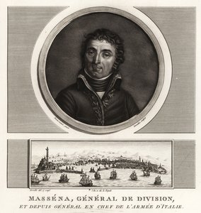 Andre Massena, vévoda z Rivoli, generál divize, generál vrchní armády Itálie od Unbekannt