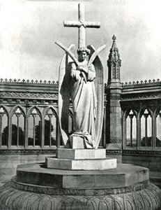 Angel of the Memorial Well, Cawnpore, Indie, 1895. od Unbekannt