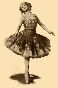 Anna Pavlová, c1910. od Unbekannt