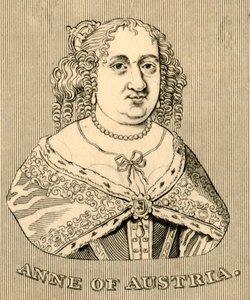 Anna Rakouská, 1601-1666, 1830. od Unbekannt