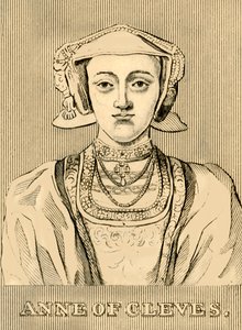 Anna z Cleves, 1515-1557, 1830. od Unbekannt