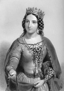 Anna z Warwicku 1456-1485, královna choť krále Richarda III., 1851 od Unbekannt