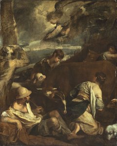 Zvěstování pastýřům, c. 1710. od Unbekannt