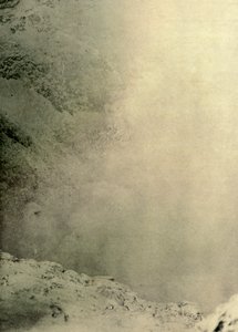 Jiný pohled na kráter Erebus, 1908, 1909. od Unbekannt