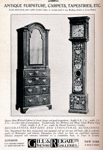 Starožitný nábytek, koberce, tapisérie atd., 1921 od Unbekannt