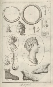 Starožitnosti. Z encyklopedie Denise Diderota a Jeana Le Ronda dAlemberta, 1751-1765. od Unbekannt