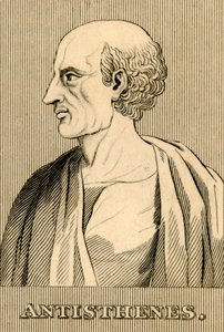 Antisthenes, c445-365 př.nl, 1830. od Unbekannt