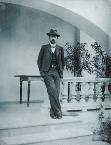 Anton Čechov v Jaltě, 1899-1900 od Unbekannt